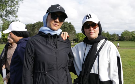 Zahra Rezaye and Shukreeya Nikzad are happy to be taking part in the first Aotearoa Afghanistan Marathon.