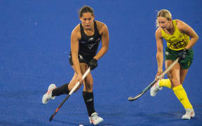 Hannah Cotter of the New Zealand Blacksticks Women