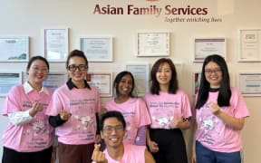 Asian Family Services staff.