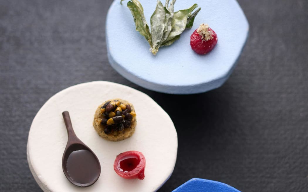 Plates at Melbourne's Attica restaurant owned by Ben Shewry.