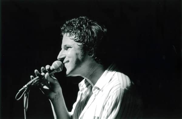 Chris Knox performing at the Mainstreet Cabaret on Auckland's Queen Street