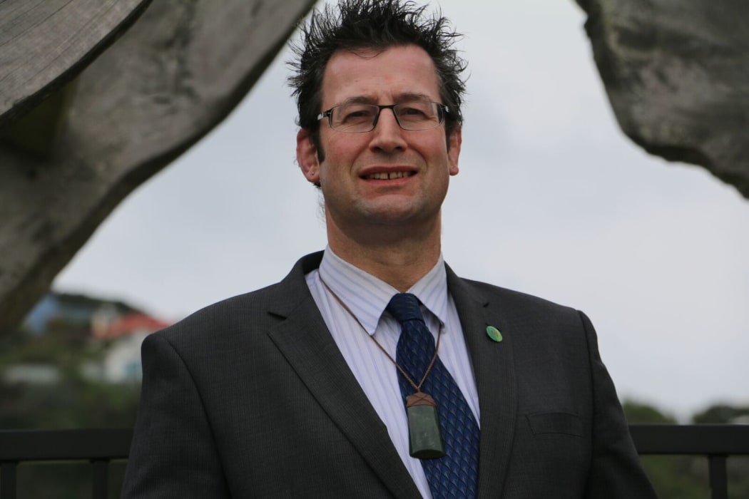 Mark Bradley, Tumuaki (Principal) of Te Kura Kaupapa Māori o Nga Mokopuna.