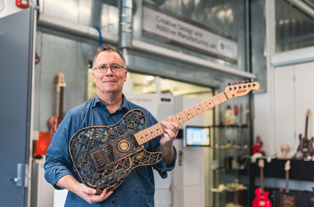 Professor Olaf Diegel from The University of Auckland's Creative Design and Additive Manufacturing Lab