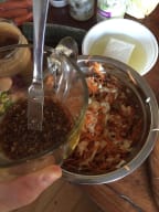 Amazing sauce to go with Zac's Pulled BBQ Jackfruit and bao buns