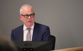 Public Service commissioner Peter Hughes speaks to the Royal Commission of Inquiry into Abuse in Care.