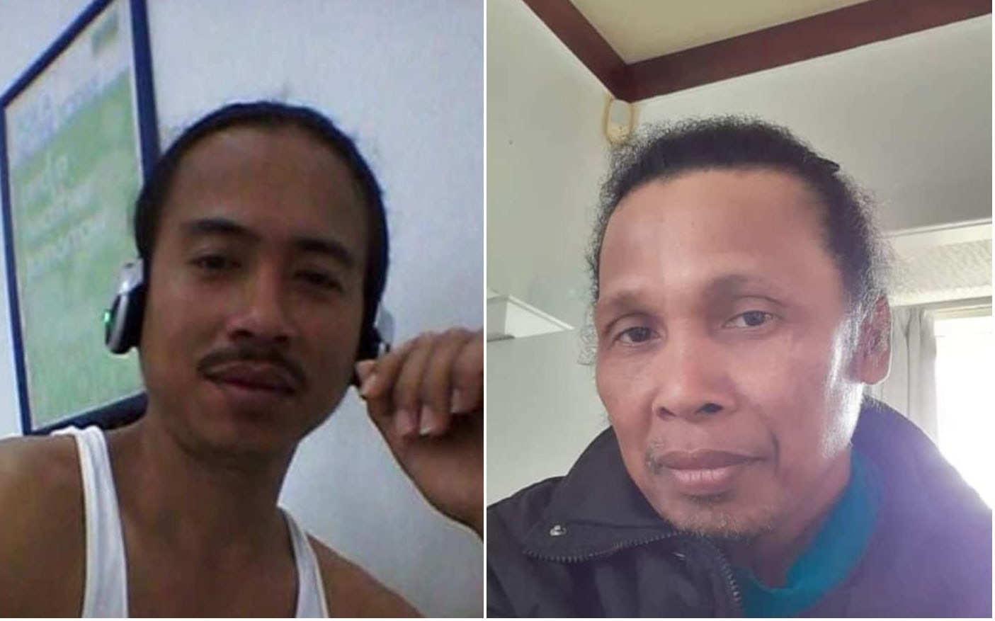 Eric Dabalos, 44, left, and Olson Canatoy, 52, were reported overdue from a fishing trip at Papanui Point in the Ruapuke area.