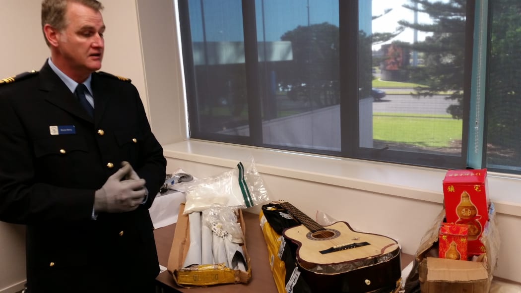 New Zealand Customs Manager of Cargo Cperations Bruce Berry