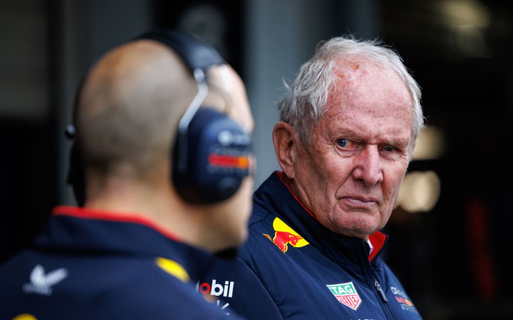 Dr. Helmut Marko, Director of Red Bull F1 and head of Red Bull's driver development programme.