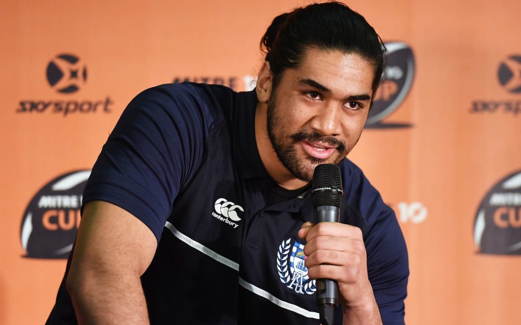 Auckland's Michael Fatialofa. NZ Rugby's Provincial Rugby competition the Mitre 10 Cup launched and squads announced at College Rifles Rugby Club in Auckland today ahead of the start next week. Tuesday 8 August 2017.