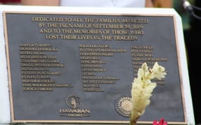American Samoa tsunami memorial