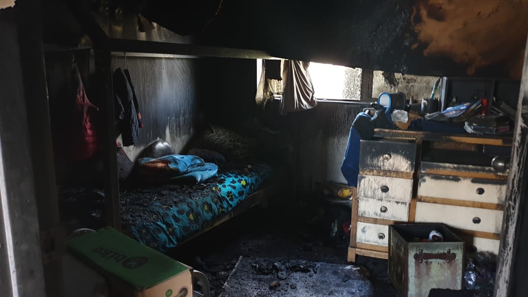 Brittany and Lucky Nawani say they'll never use an electric blanket again after one gutted their Waitara home.