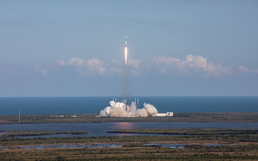 A SpaceX Falcon 9 rocket soars upward after its liftoff from Space Launch Complex 40 at Cape Canaveral Space Force Station in Florida at 4:55 p.m. EDT on Thursday, March 21, on the company’s 30th Commercial Resupply Services mission for the agency to the International Space Station. Dragon will deliver more than 6,200 pounds of cargo, including a variety of NASA and partner research including a look at plant metabolism in space and a set of new sensors for free-flying Astrobee robots to provide 3D mapping capabilities. Other studies include a fluid physics study that could benefit solar cell technology and a university project from CSA (Canadian Space Agency) that will monitor sea ice and ocean conditions. The spacecraft is expected to spend about a month attached to the orbiting outpost before it returns to Earth with research and return cargo, splashing down off the coast of Florida.