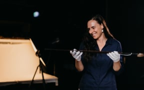 Marine archeologist Dr Maddy McAllister