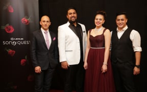 Lexus Song Quest 2016 finalists (L-R) Tavis Gravatt, Benson Wilson, Madison Nonoa & Filipe Manu