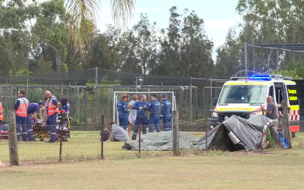 Emergency services were called to a property in Bradfield.