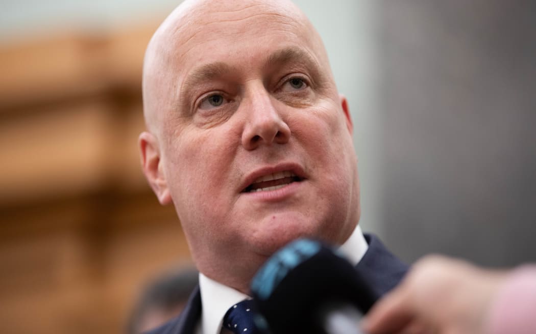 Leader of the National Party Christopher Luxon