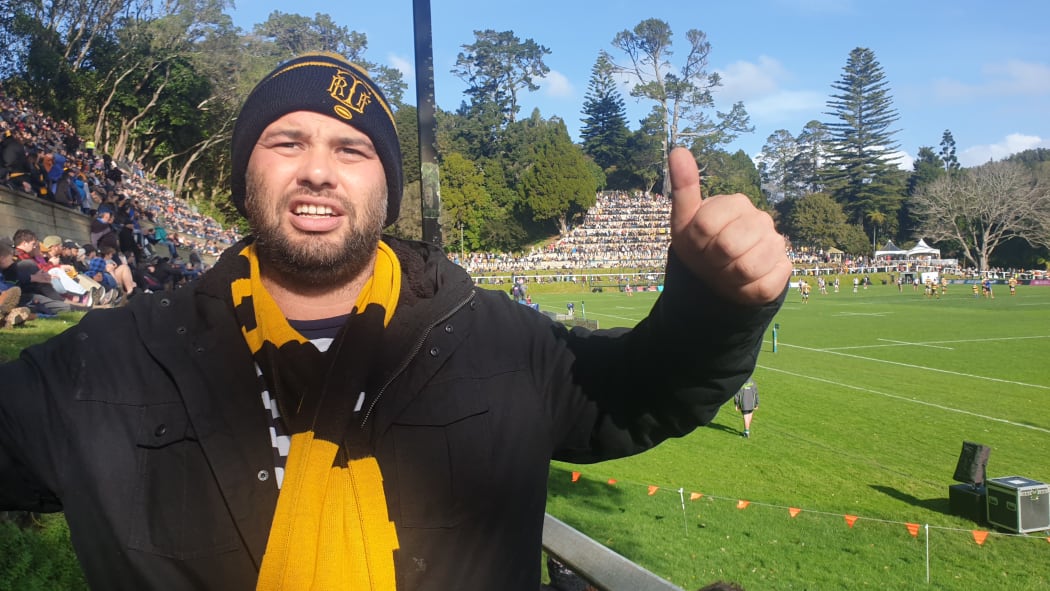 Chris Wineera said he was there for the history.