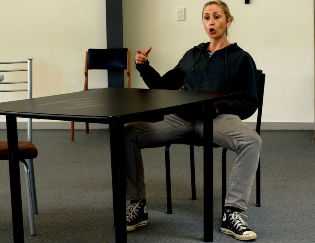 Renee Lyons at Arohata Women's Prison.