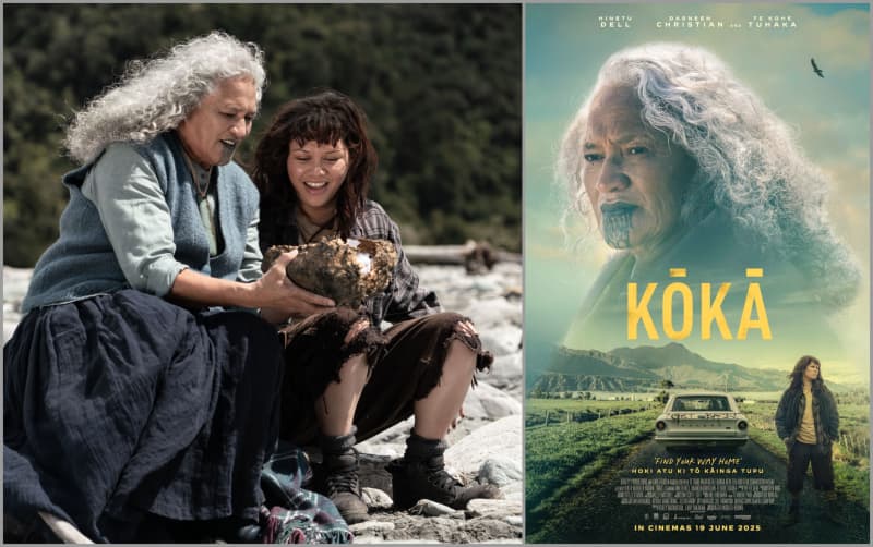 Hinetu Dell and Darneen Christian in Kōkā.