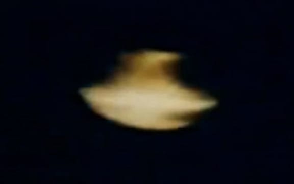 An unidentified flying object above Kaikōura, December 1978
