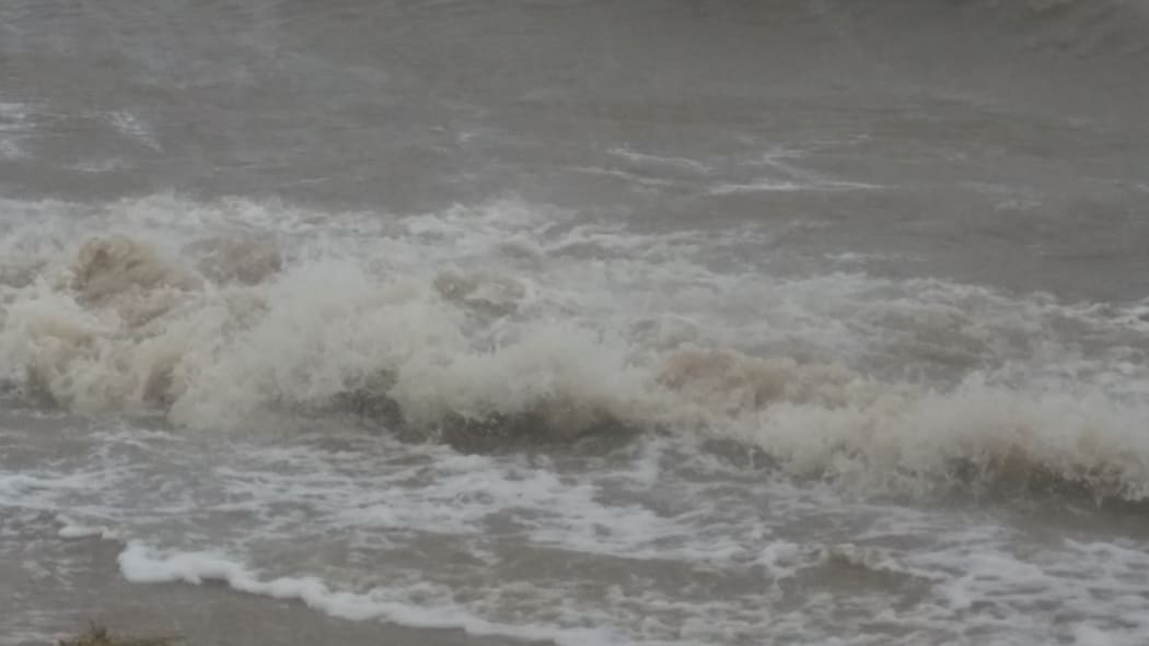 Large winds at Mackay, Queensland.
