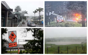 Bad weather in Northland and Auckland on 25 July 2022