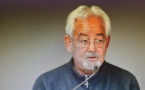 A screenshot of Victor Soeterik speaking during the Royal Commission hearing.