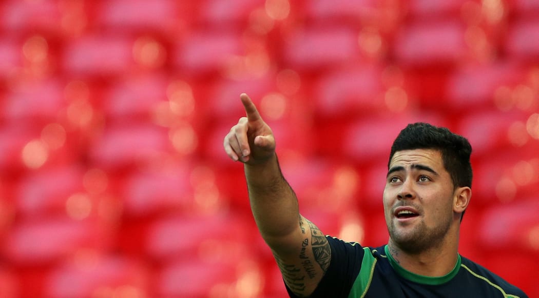 NRL Kangaroos and Cronulla Sharks prop Andrew Fifita