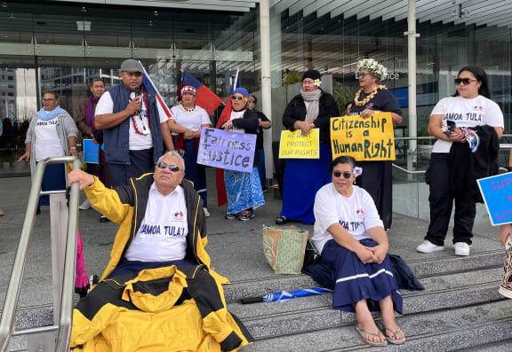 Samoa citizenship rally