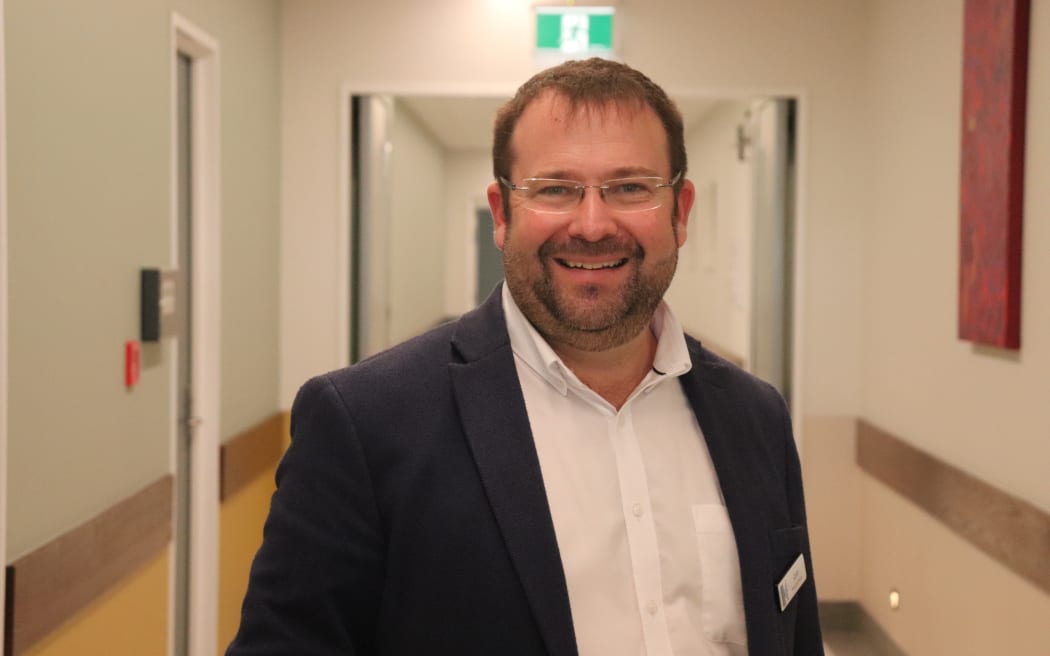 Kaweka Hospital managing director Colin Hutchison