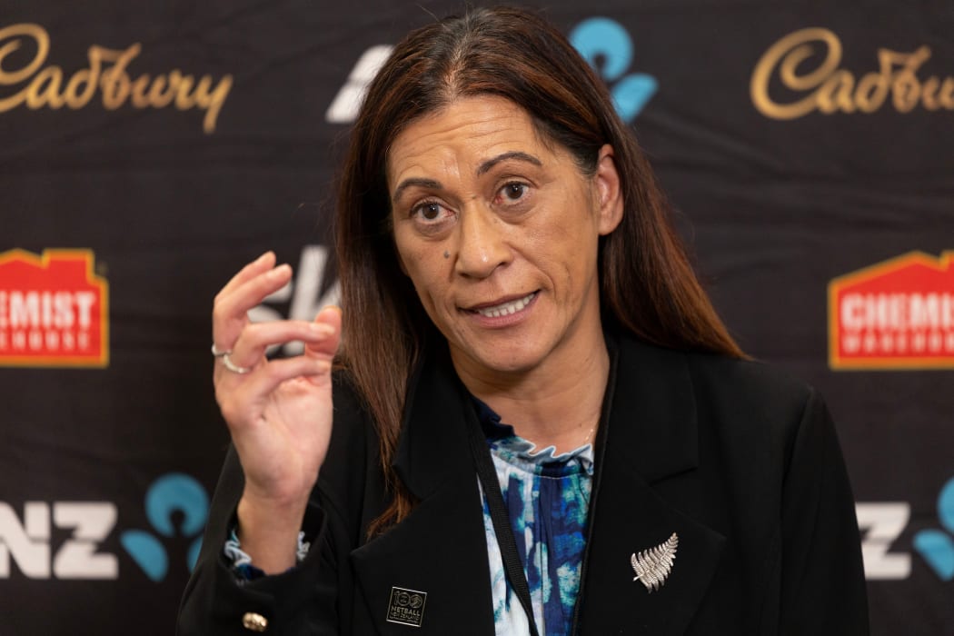 Silver Ferns head coach Noeline Taurua