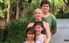 Carmel Kilpin and her family