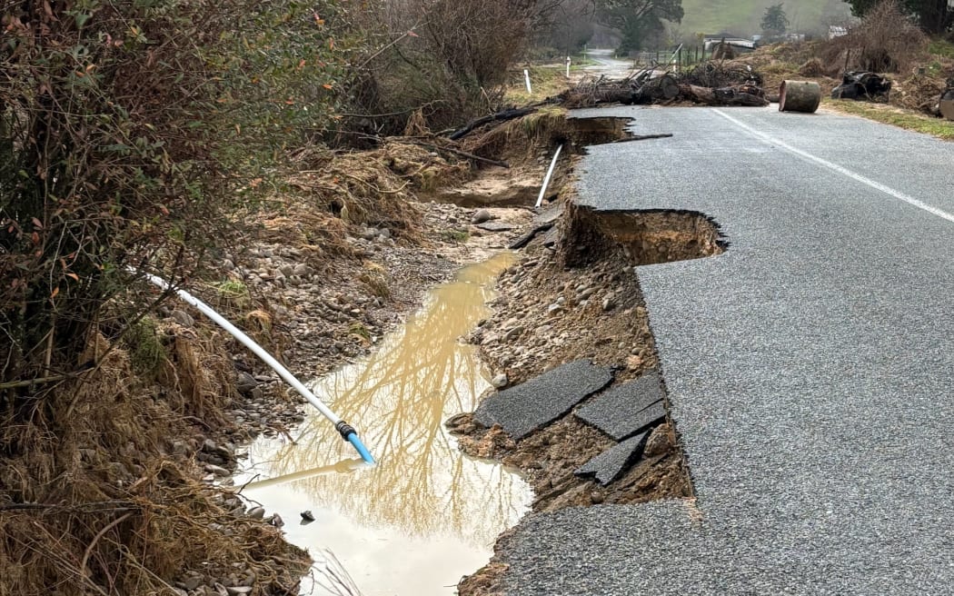 Dovedale flood damage.