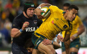 Israel Folau against Argentina, 2013.