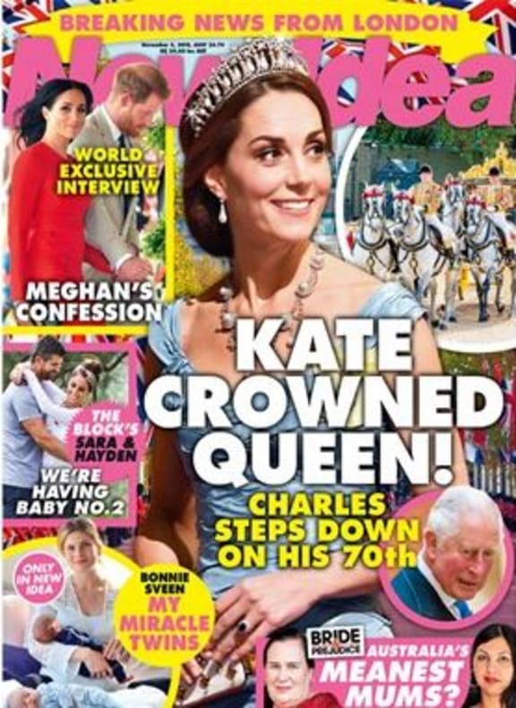 New Idea's 'breaking news from London' about Charles giving up the crown didn;t fly.