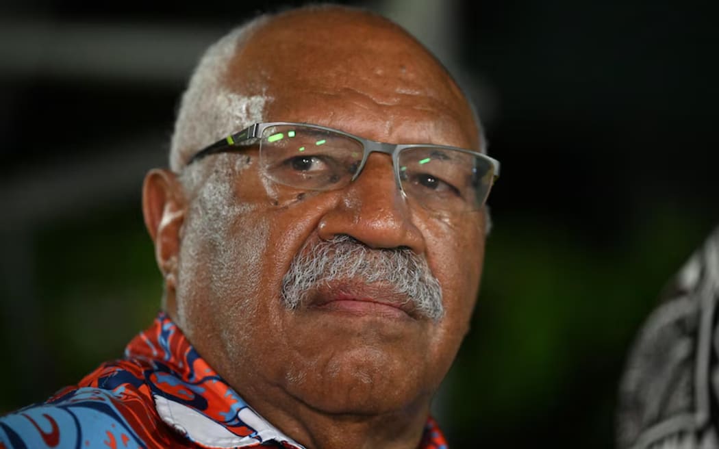 Prime Minister Sitiveni Rabuka has pledged a commission of inquiry into FICAC. (AFP: Saeed Khan)