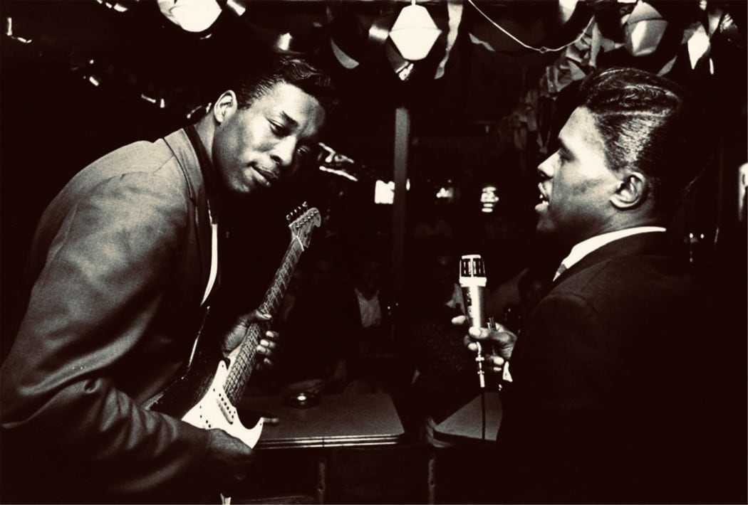 Buddy Guy & the late Junior Wells back in the 60's