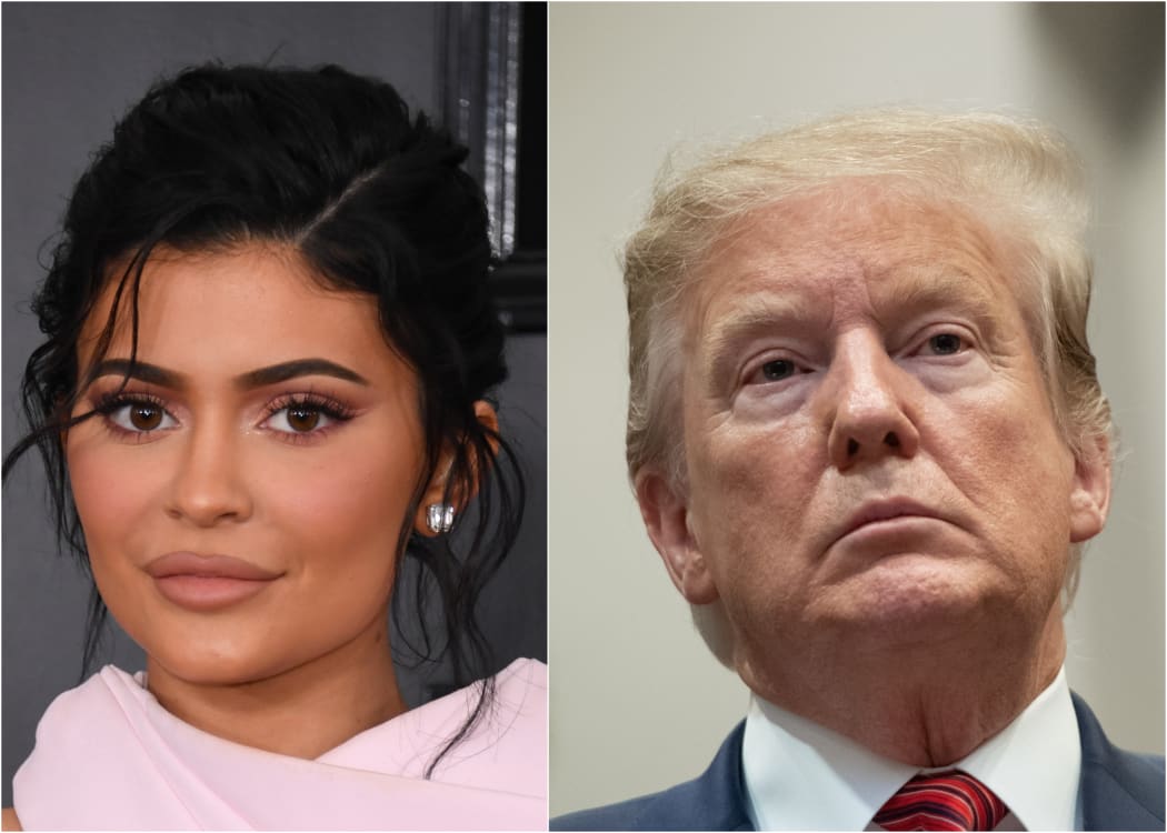 US President Donald Trump moved up the Forbe's rich list, while Kylie Jenner made her debut.