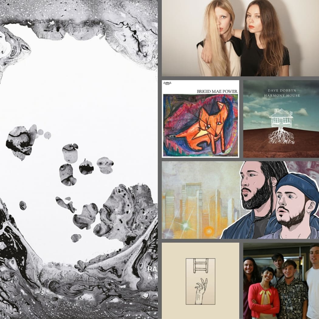 Album covers for RNZ Music's best music of 2016 so far.