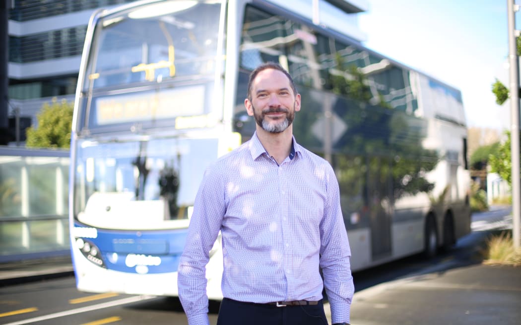 Auckland Transport group manager of growth and optimisation Richard Harrison.