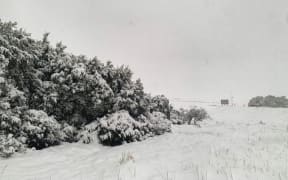 Snow at Aoraki Mt Cook 28 September 2020