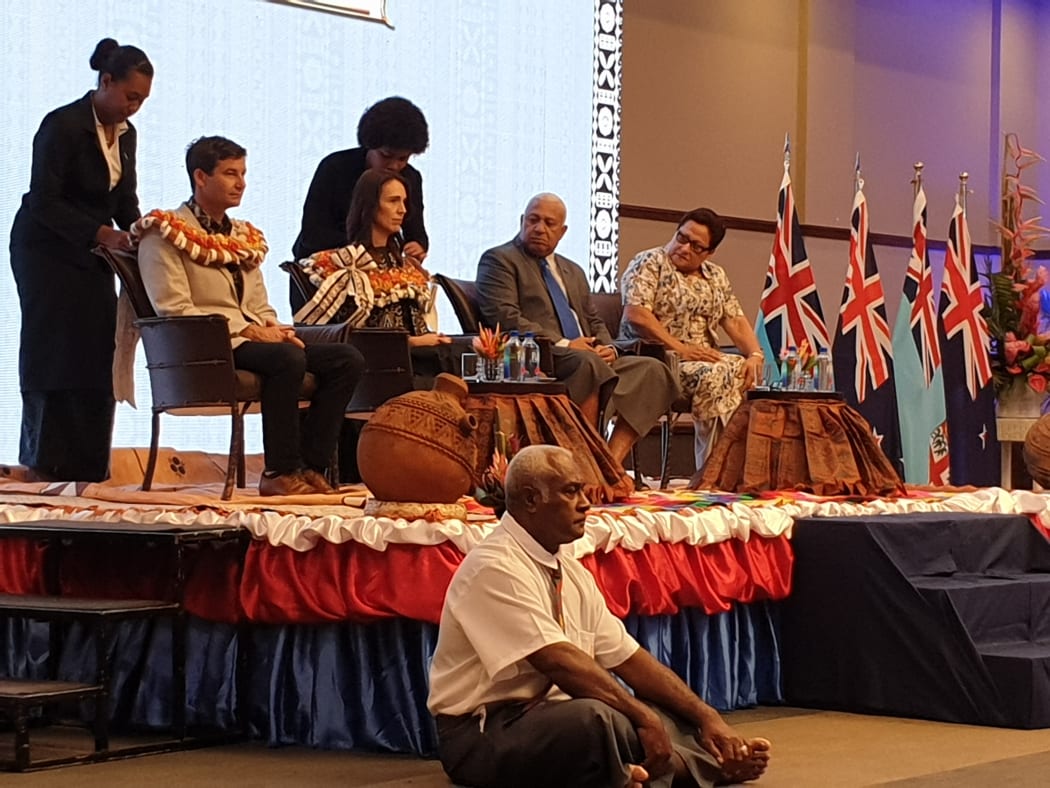 Prime Minister Jacinda Ardern is in Fiji on the first visit to Fiji by a New Zealand prime minister since 2016.