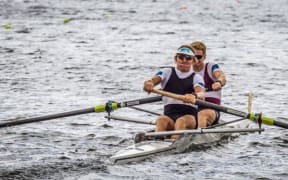 James Hunter and Tom Murray in action