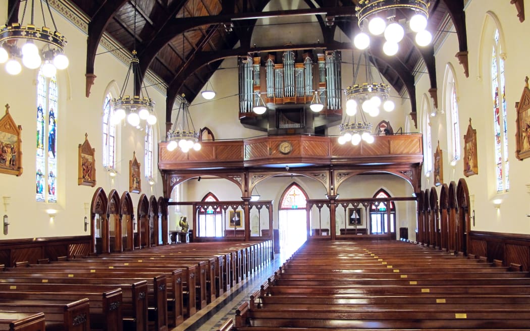 The nave at St Patrick's Cathedral