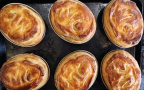 Barbecue Mince and Smoked Cheese Pies from Who Made All the Pies: The ultimate collection of pastry treats for every Kiwi household by Wendy Morgan, photography by Wendy Morgan, published by Bateman Books