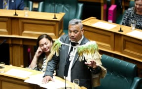 Green MP Teanau Tuiono give his maiden speech at Parliament