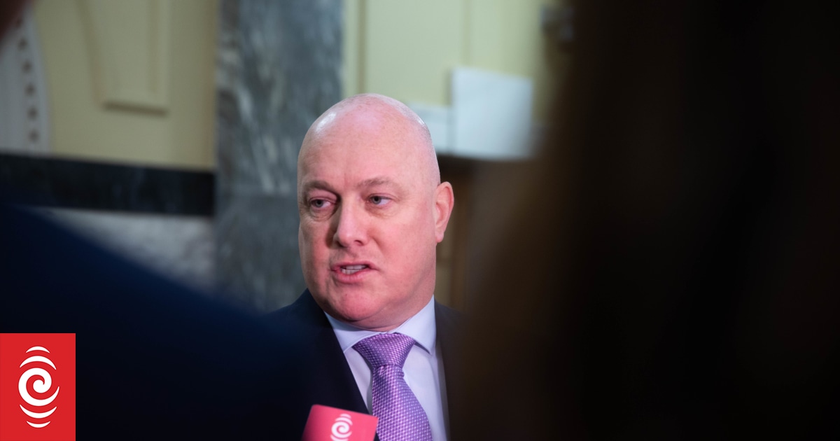 Luxon calls growing prisoner numbers 'a good thing' as police target slips