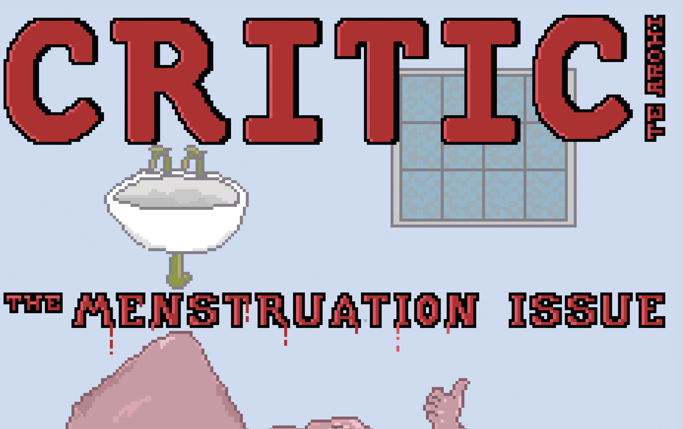 The controversial cover of student magazine Critic.