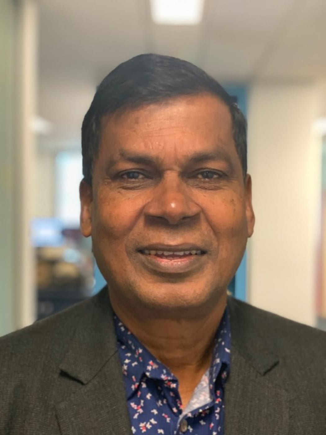 The National Federation Party leader Professor Biman Prasad.