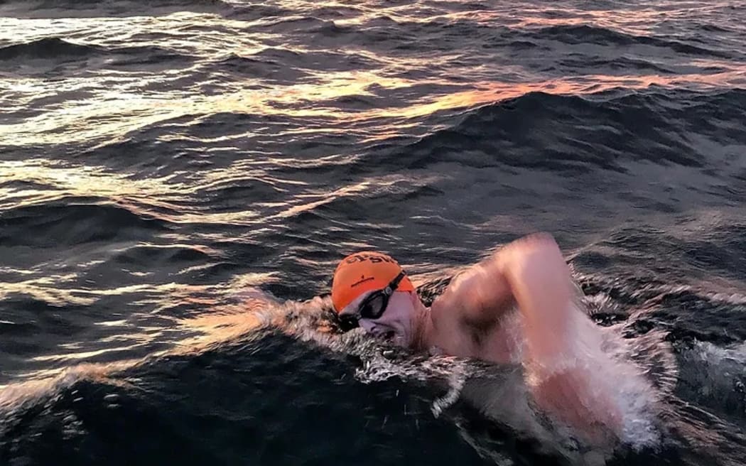 Ultra-marathon swimmer Jono Ridler.